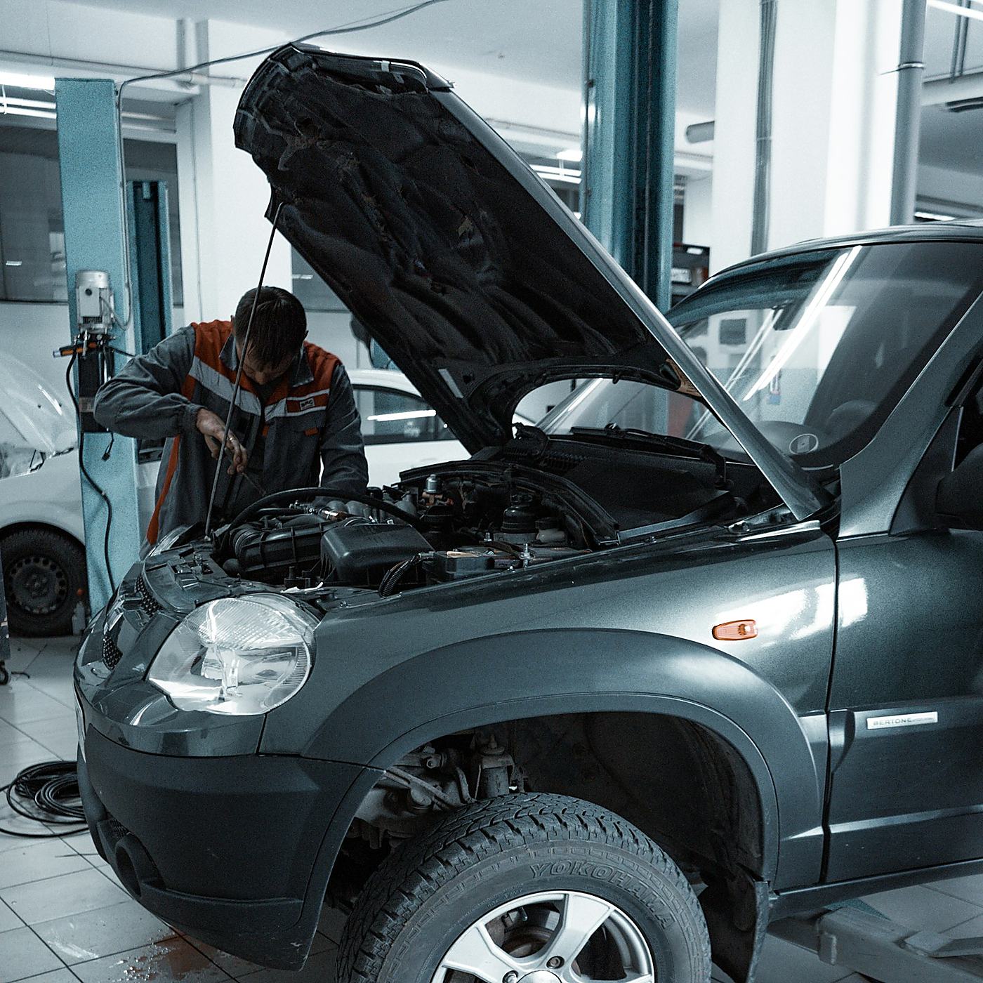 Gereedschap in de werkplaats van Ted AutoCare